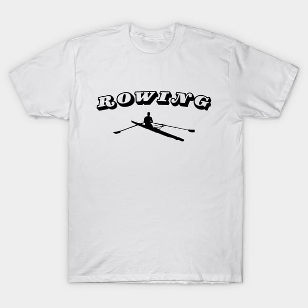 Rowing single T-Shirt by RowingParadise